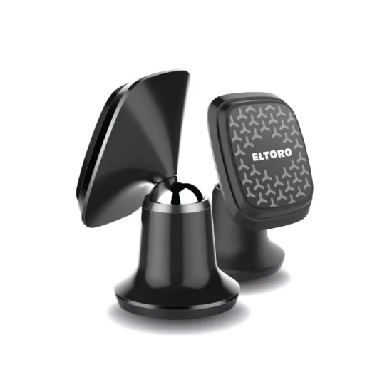Eltoro Magnetic Metal Car Mount - Black